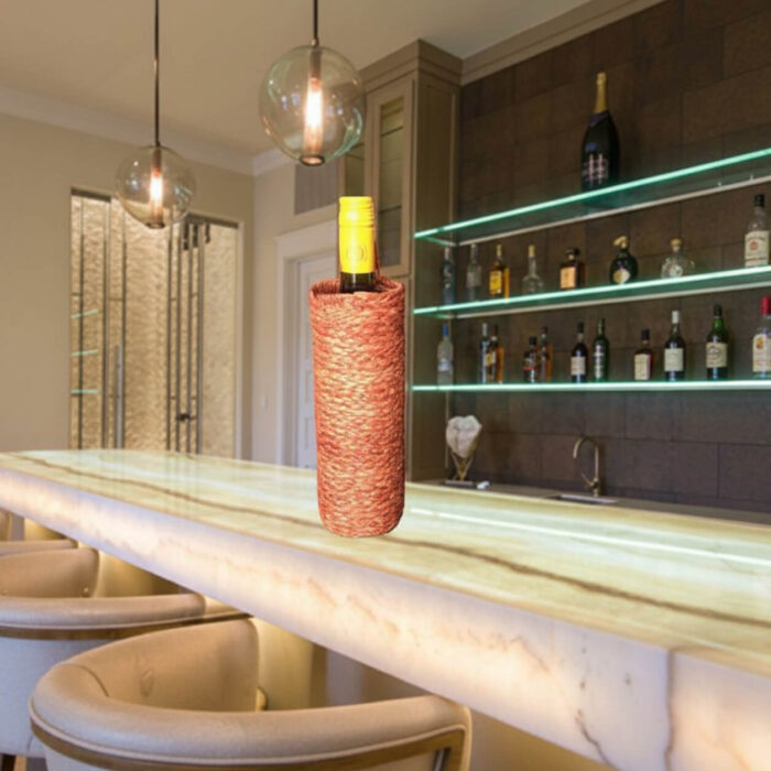 Sabai Grass Wine Bottle Holder - Random Color